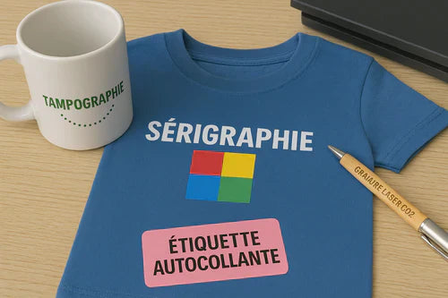 Différentes techniques de marquage pour objets publicitaires personnalisés