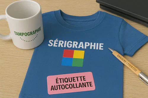 Différentes techniques de marquage pour objets publicitaires personnalisés