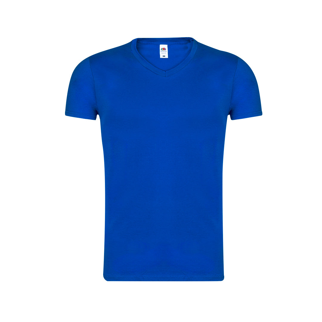 T-Shirt Adulte Col V 100% Coton 150g/m²