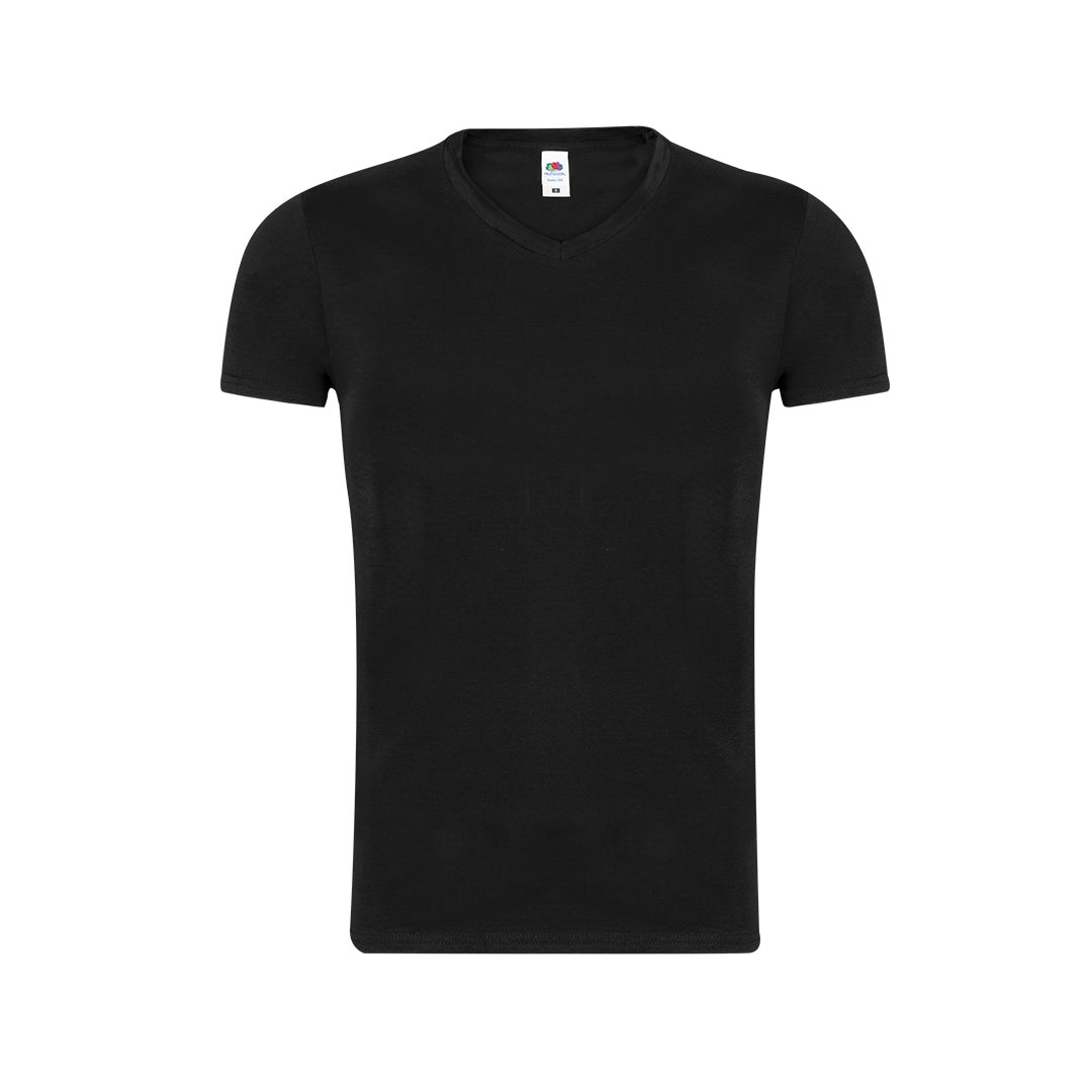 T-Shirt Adulte Col V 100% Coton 150g/m²