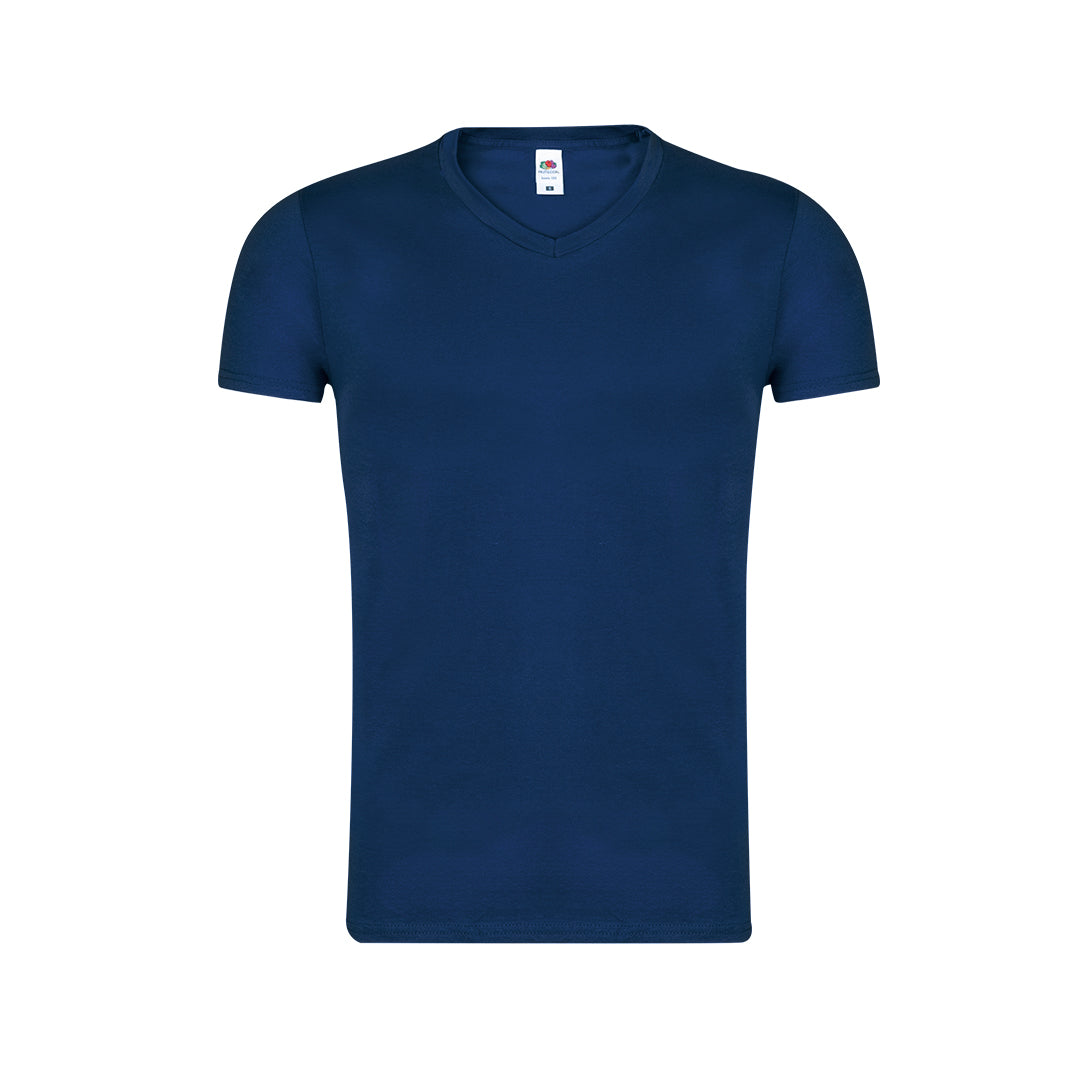 T-Shirt Adulte Col V 100% Coton 150g/m²