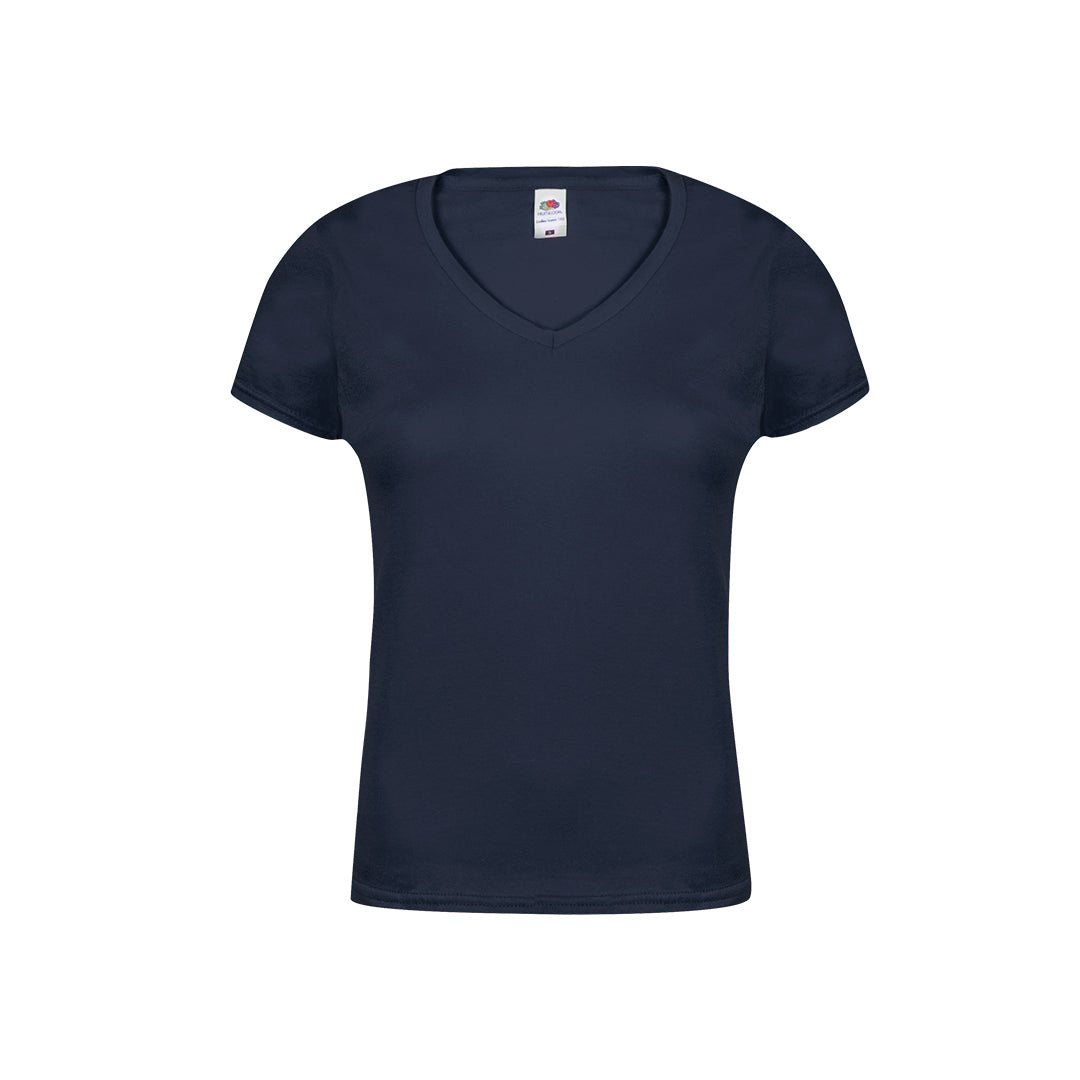 T-Shirt Femme Col V 100% Coton 150g/m²