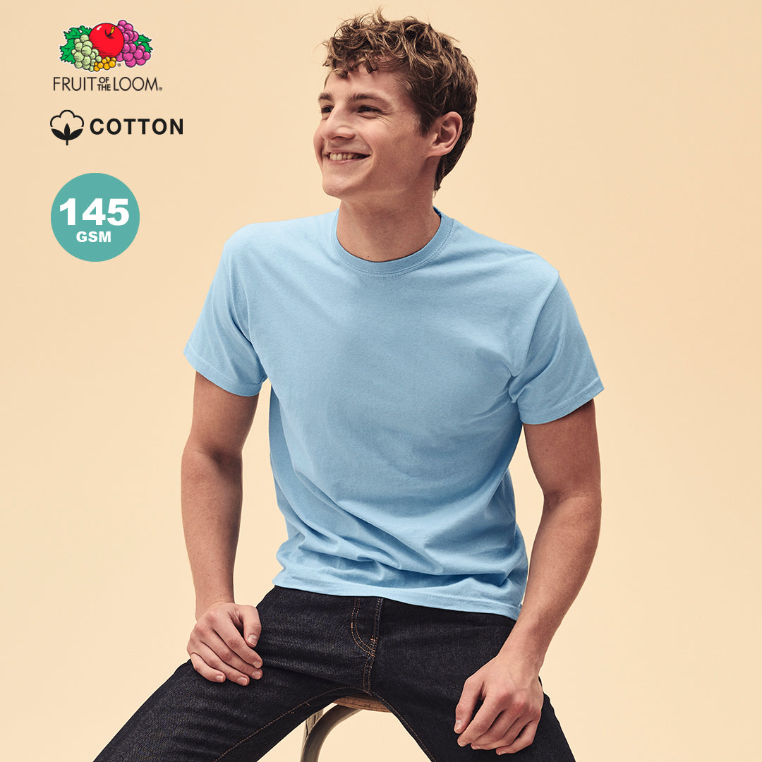 T-Shirt Adulte Original 100% Coton 145 g/ m2