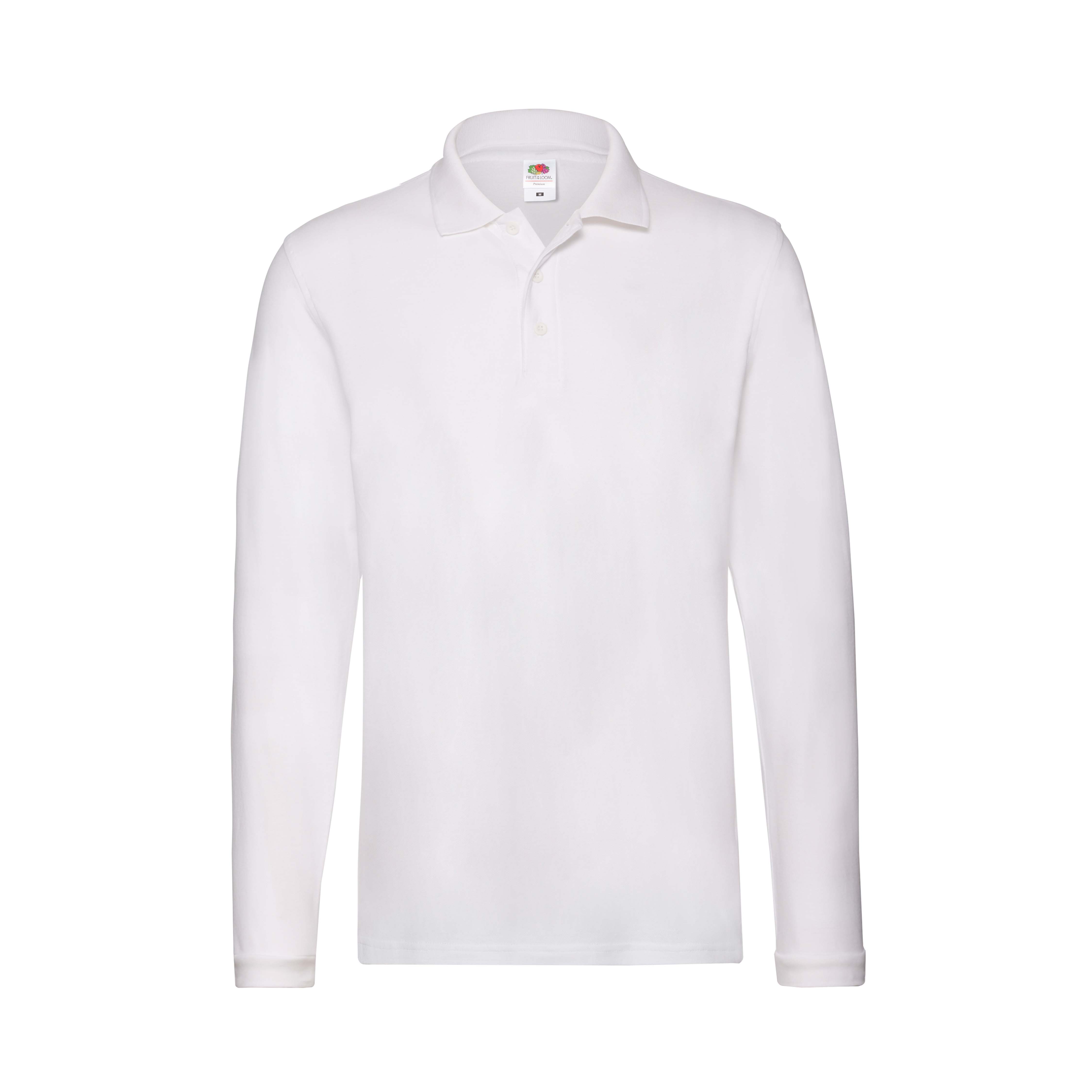 Polo Adulte Premium Manche longue 100% Coton 180 g/ m2