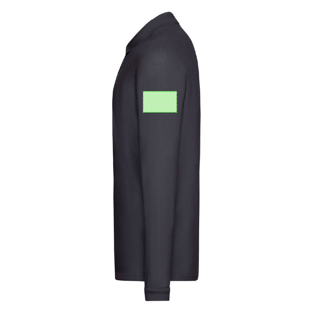 Polo Adulte Premium Manche longue 100% Coton 180 g/ m2
