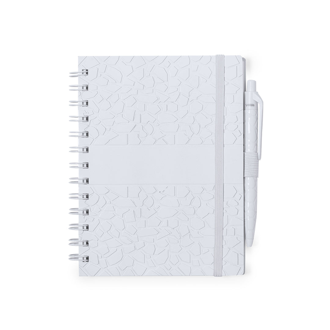 Carnet Amber Avec Stylo En Pierre Naturelle