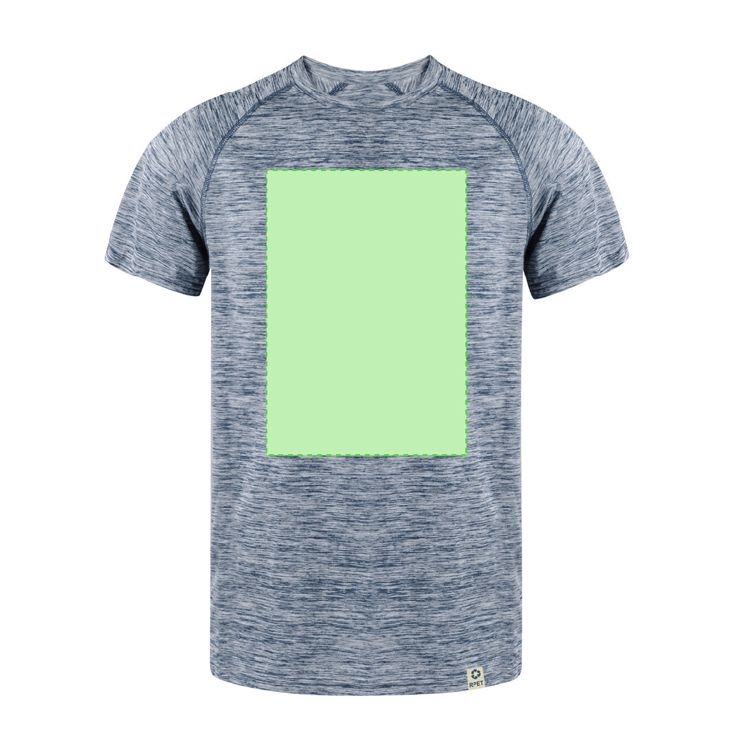 T-shirt sport Kassar en RPET respirant
