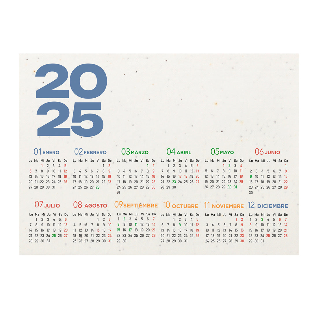 Calendrier de bureau Koryo Seed