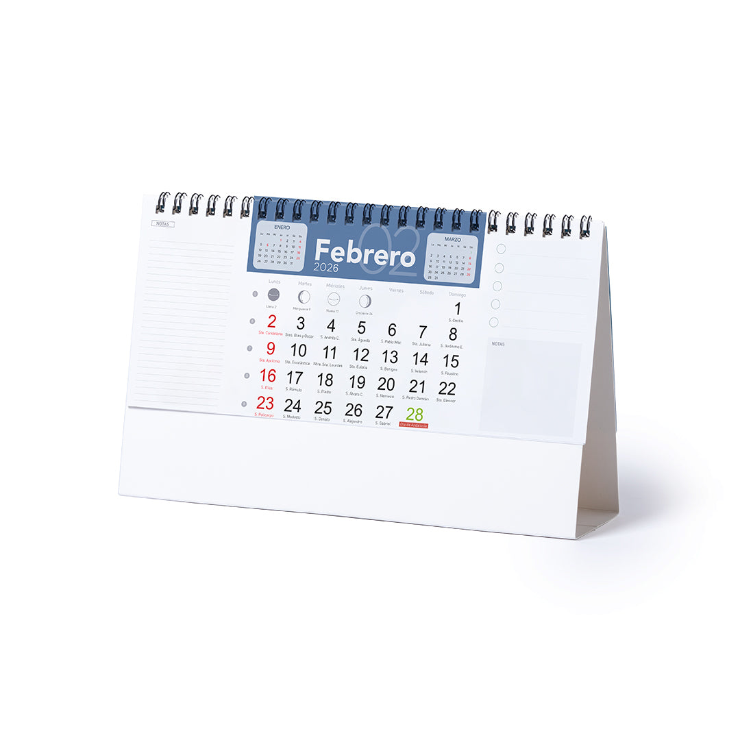 Calendrier de bureau Feber