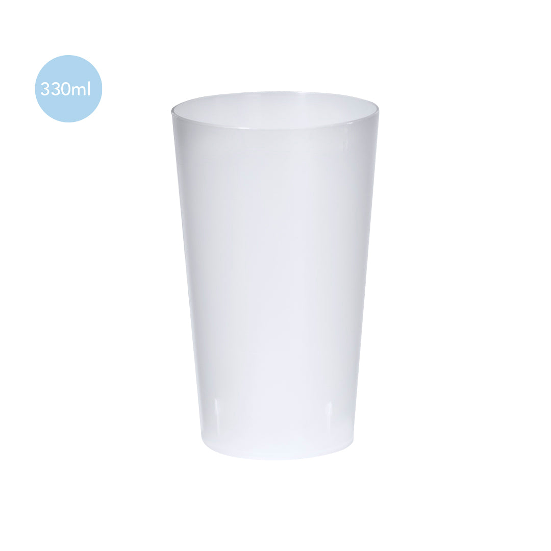 Verre Plastique Réutilisable Coxtu 330 ml