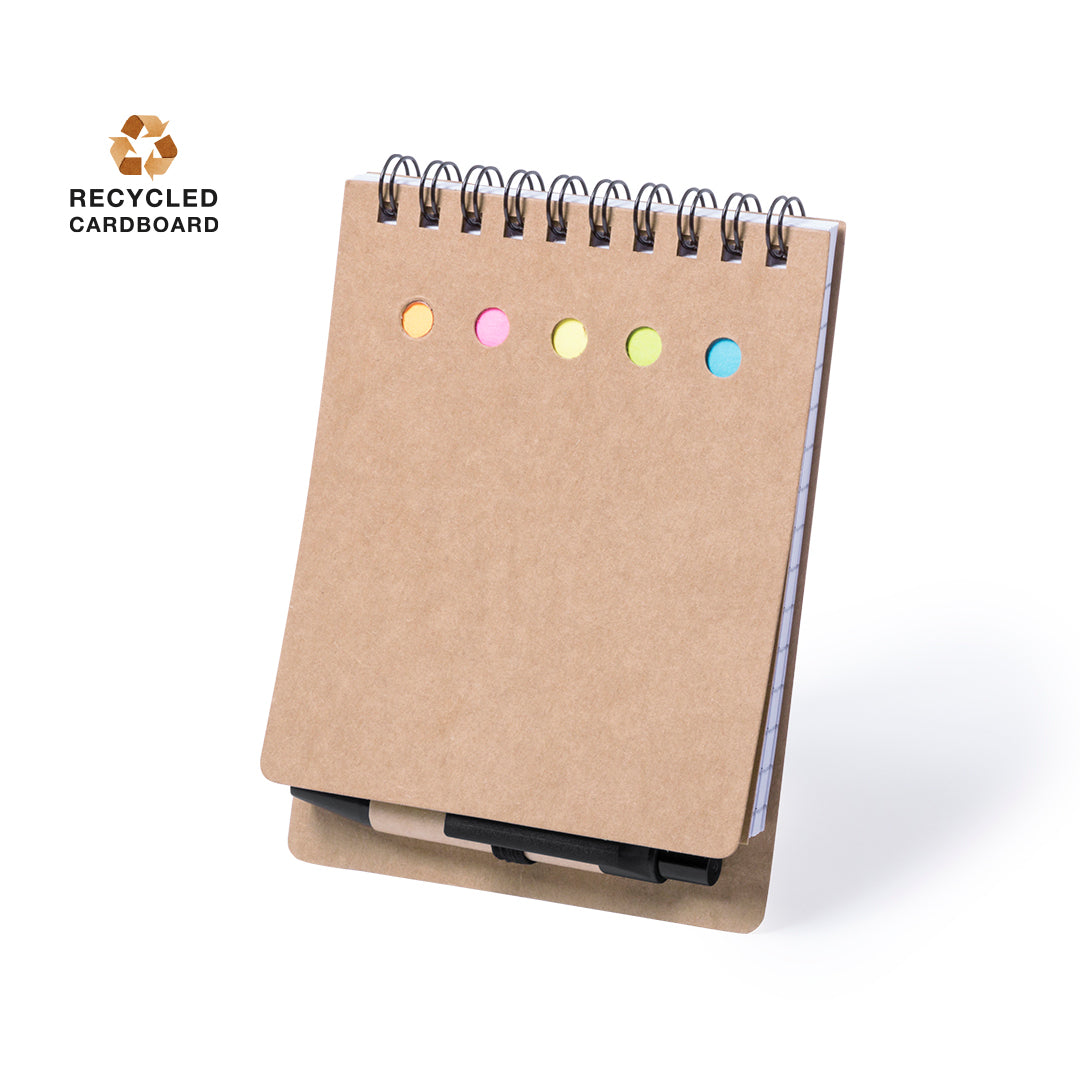 Bloc-Notes Diser Avec Stylo Et Autocollantes