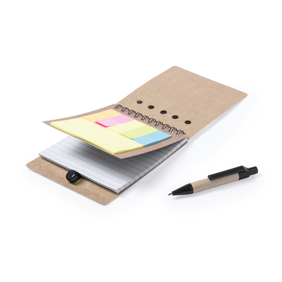 Bloc-Notes Diser Avec Stylo Et Autocollantes