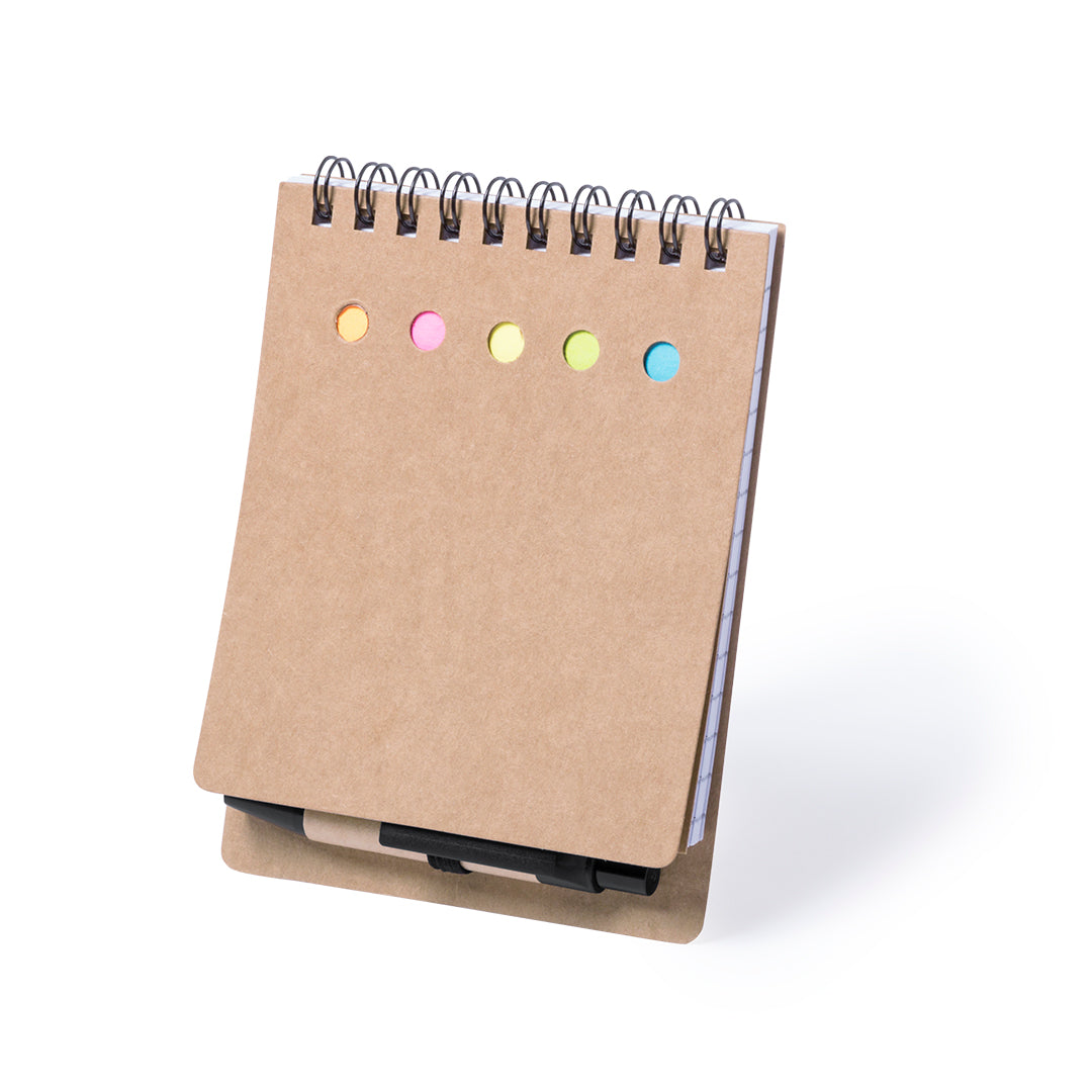 Bloc-Notes Diser Avec Stylo Et Autocollantes