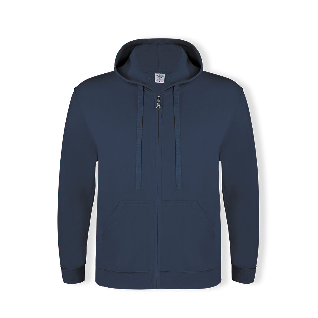 Sweat-shirt Adulte À Capuche Zippé Keya SWZ280