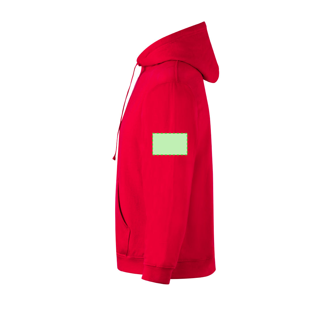 Sweat-shirt Adulte À Capuche Zippé Keya SWZ280