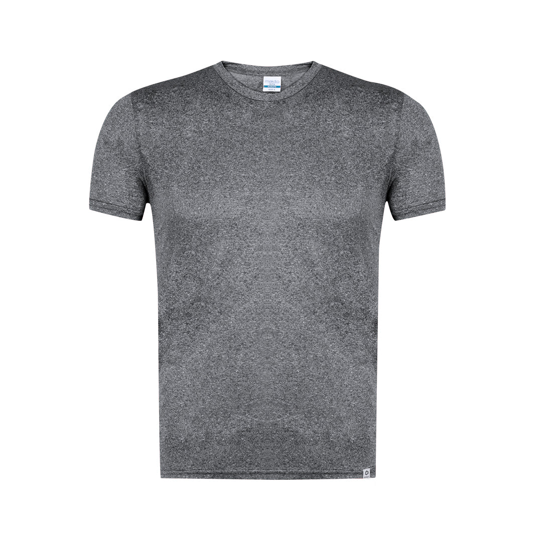 T-shirt Sport Rits En Polyester Recyclé Respirant