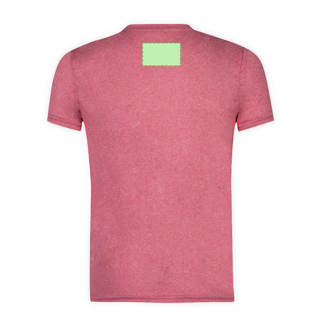 T-shirt Sport Rits En Polyester Recyclé Respirant