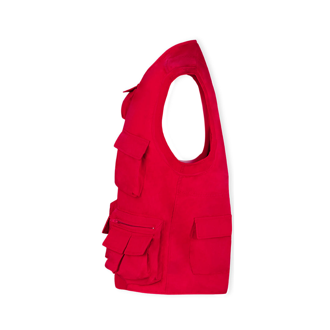 Gilet Soviet Multi-Poches Résistant