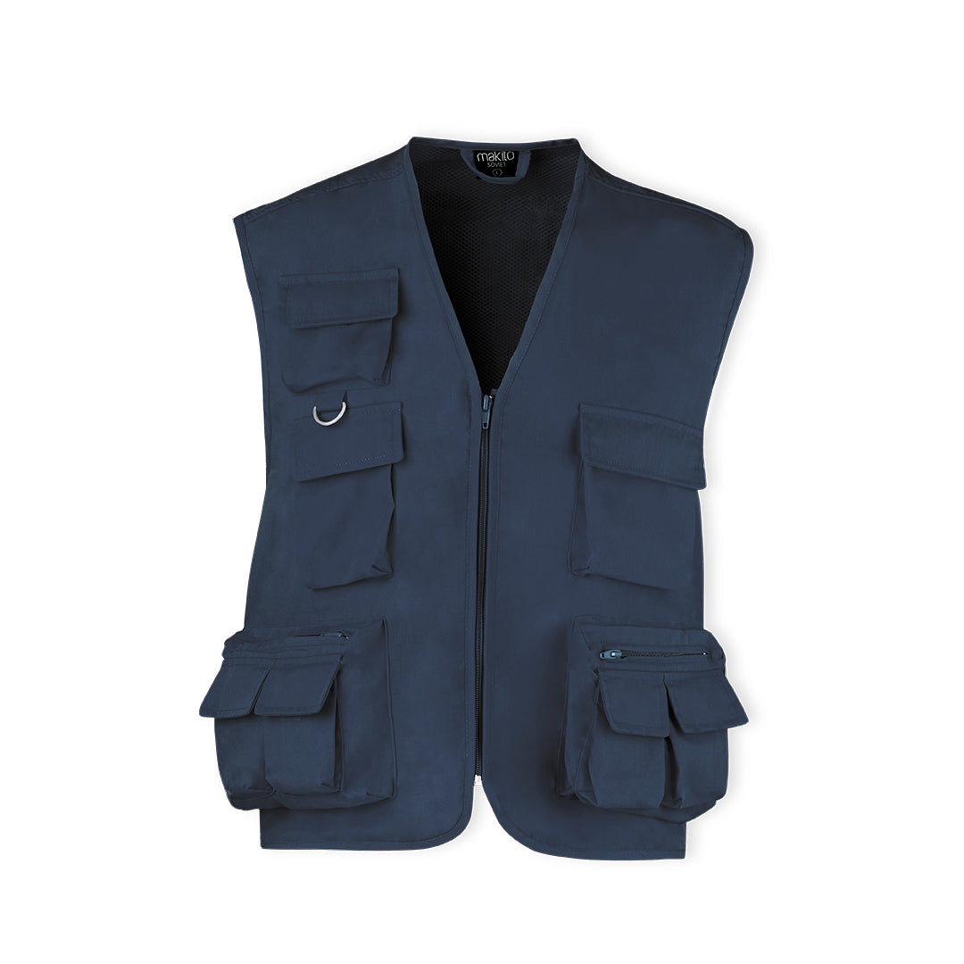Gilet Soviet Multi-Poches Résistant