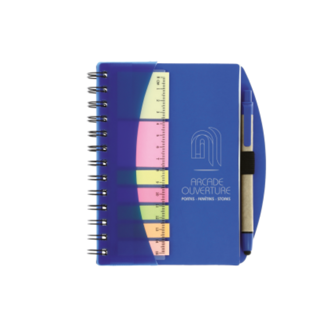 Carnet A6 avec Stylo Bloc Notes et Organisation