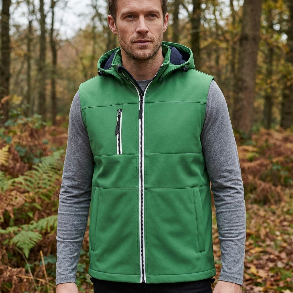 Doudoune Sans Manche Softshell Capuche Seldon