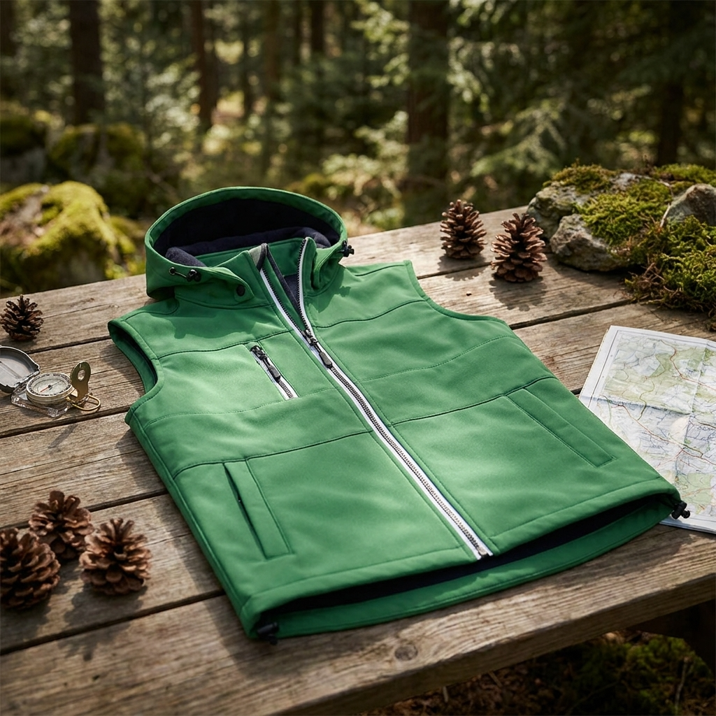 Doudoune Sans Manche Softshell Capuche Seldon
