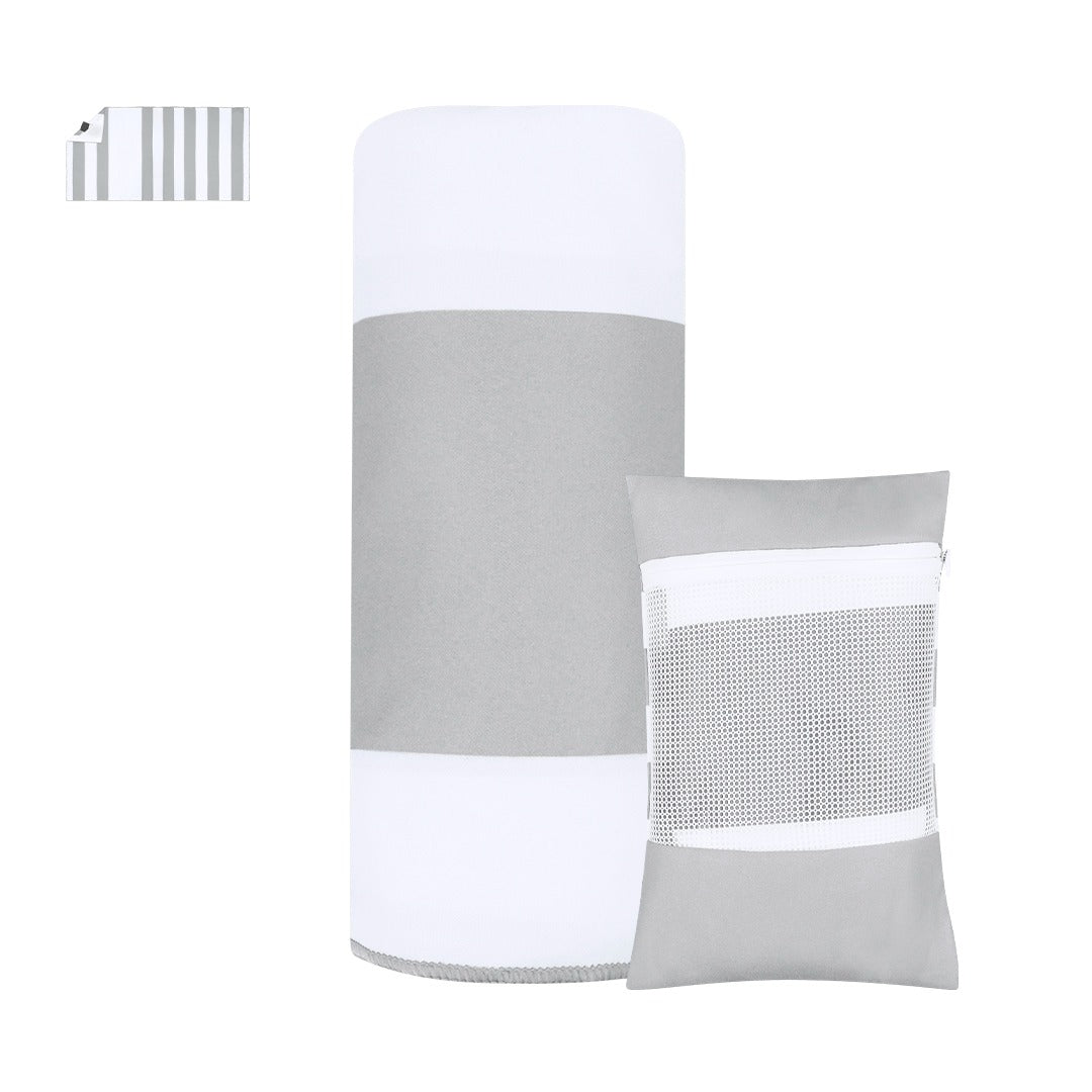 Serviette de plage Jeffrey avec poche imperméable et housse