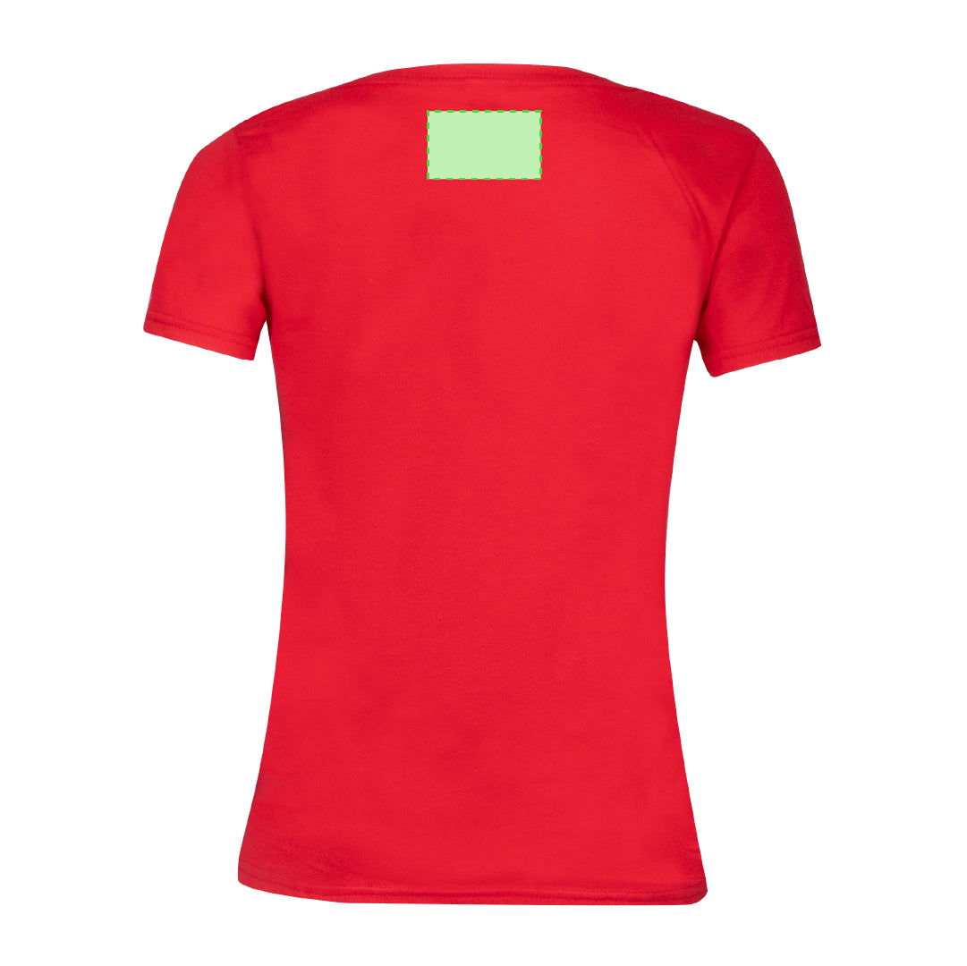 T-Shirt Femme Col V 100% Coton 150g/m²