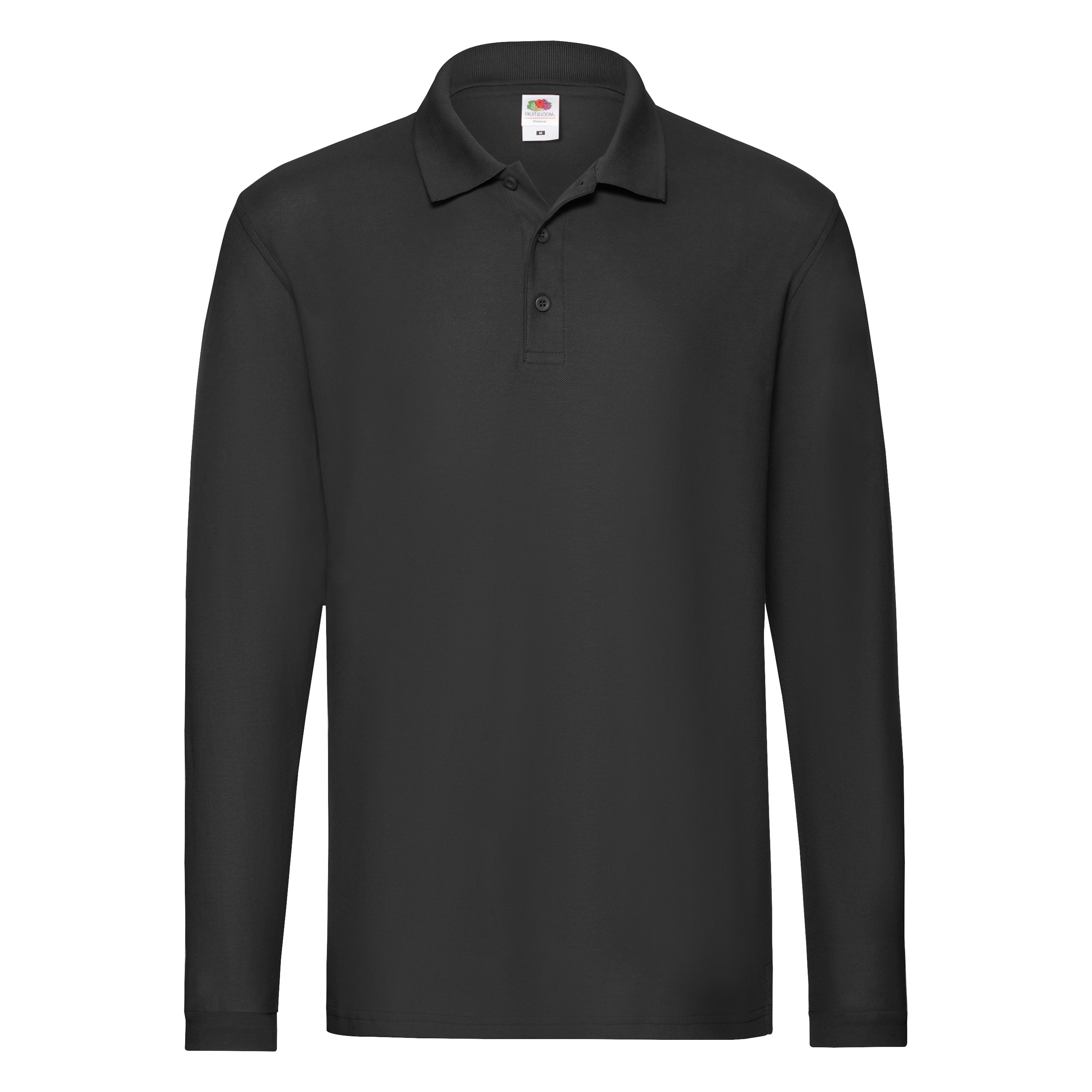 Polo Adulte Premium Manche longue 100% Coton 180 g/ m2