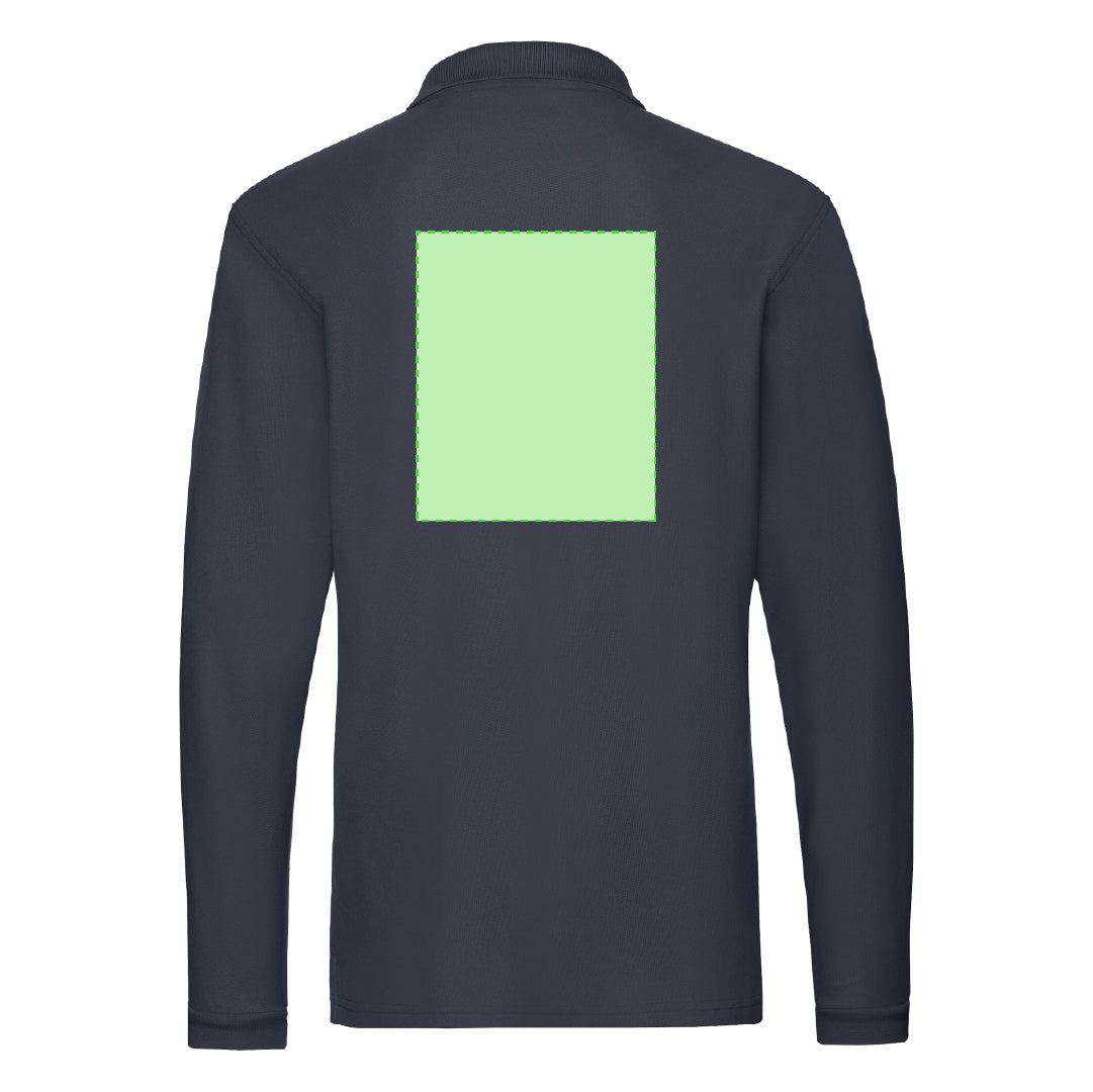 Polo Adulte Premium Manche longue 100% Coton 180 g/ m2