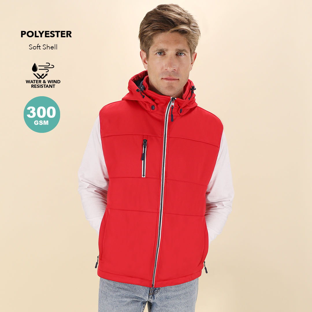 Doudoune Sans Manche Softshell Capuche Seldon