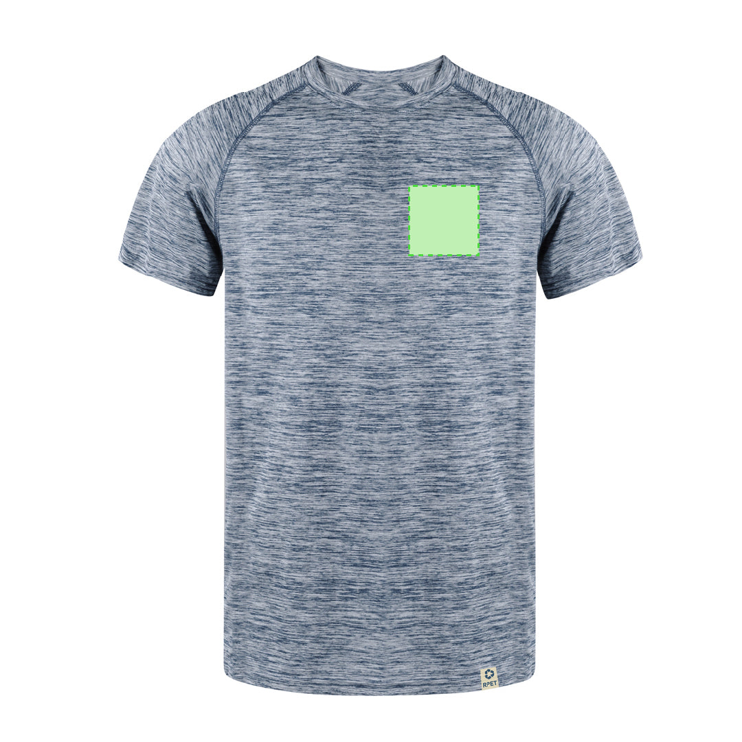 T-shirt sport Kassar en RPET respirant
