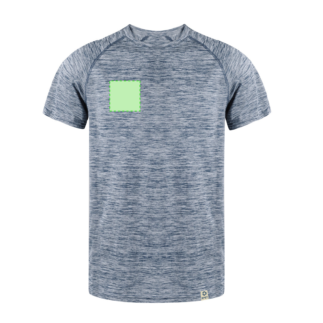 T-shirt sport Kassar en RPET respirant