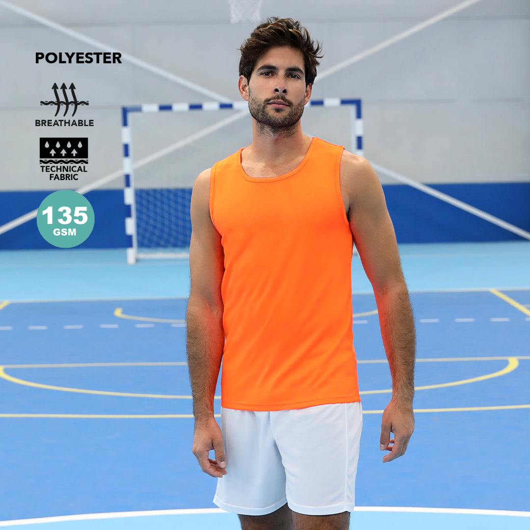 Débardeur sport Jackson respirant en micro mesh