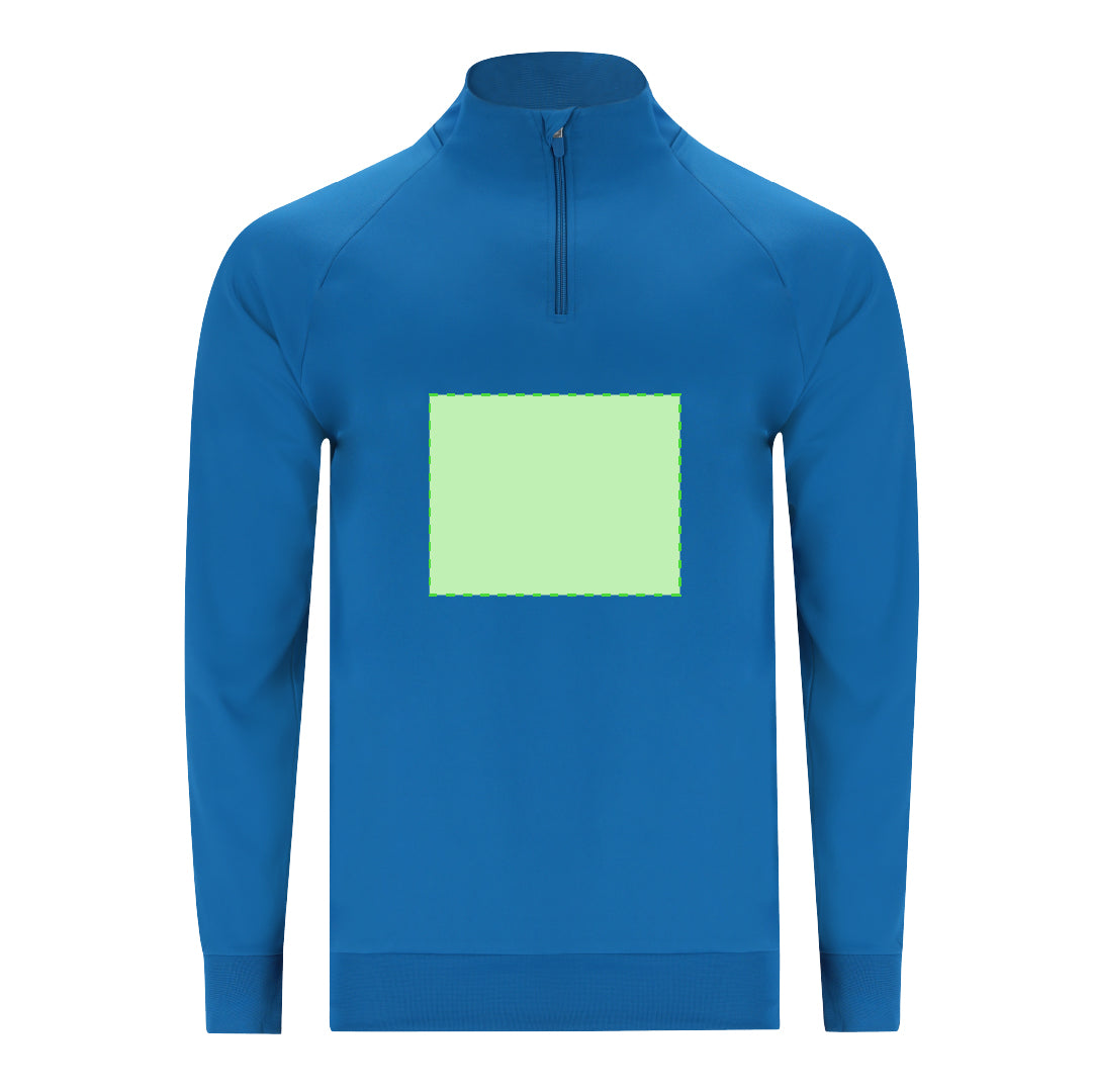 Sweat De Sport Brewer Adulte Avec Col Demi-Zippé