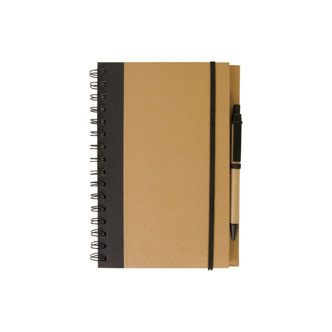 Carnet Spirale A5 Avec Stylo
