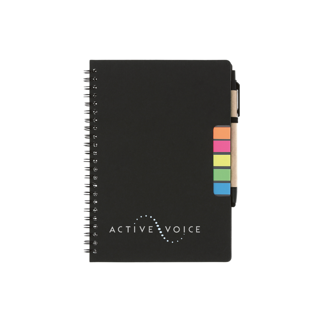 Carnet A5 Spirale Avec Marque-Pages Et Stylo