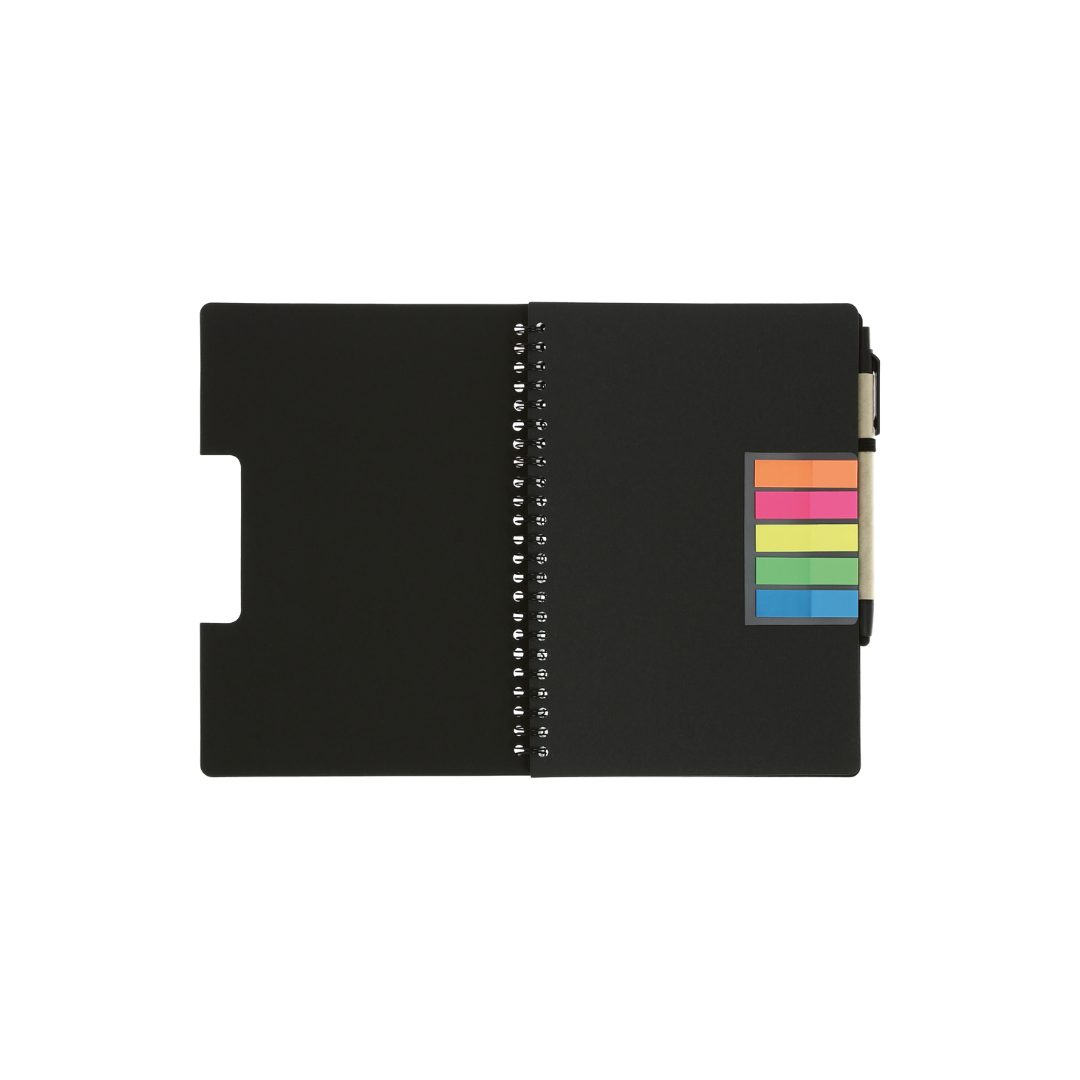 Carnet A5 Spirale Avec Marque-Pages Et Stylo