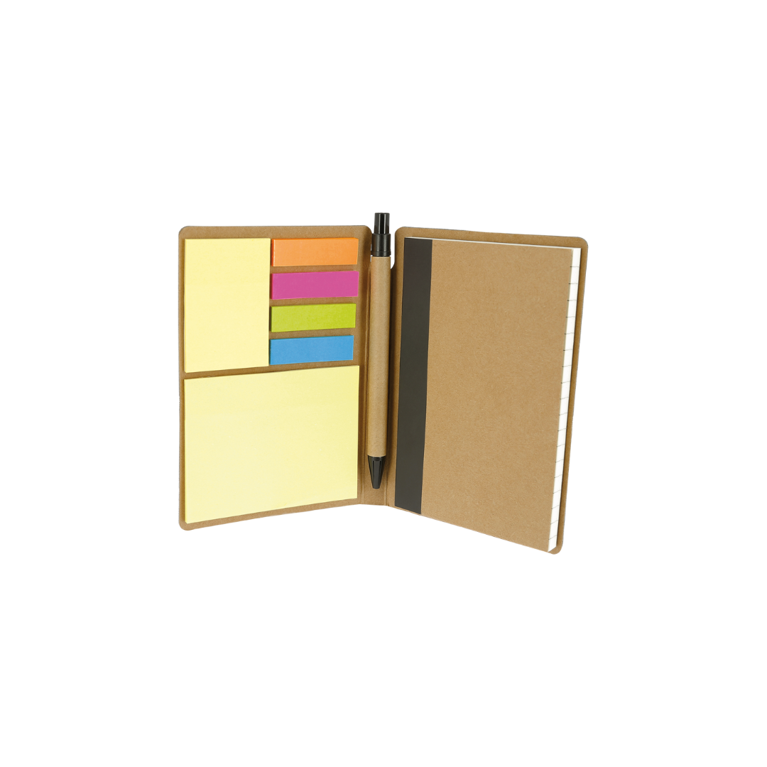 Carnet A6 Avec Adhésif Et Stylo