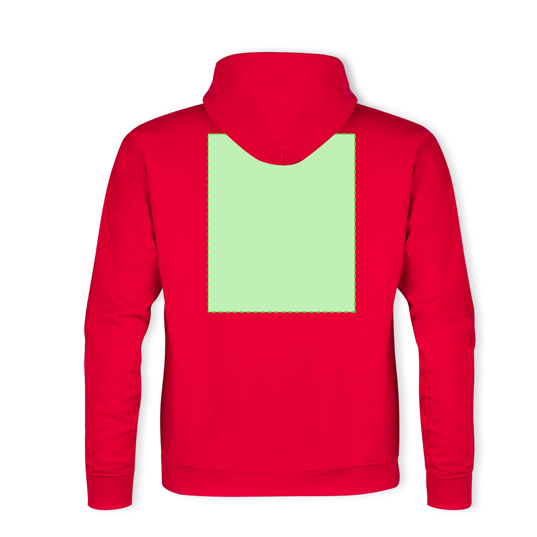 Sweat-shirt Adulte À Capuche Zippé Keya SWZ280