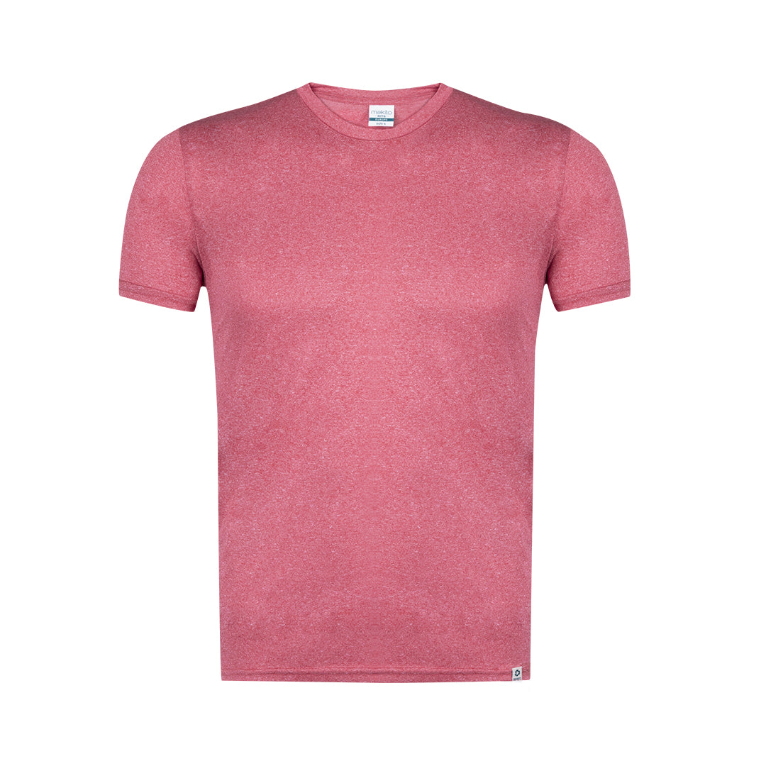 T-shirt Sport Rits En Polyester Recyclé Respirant
