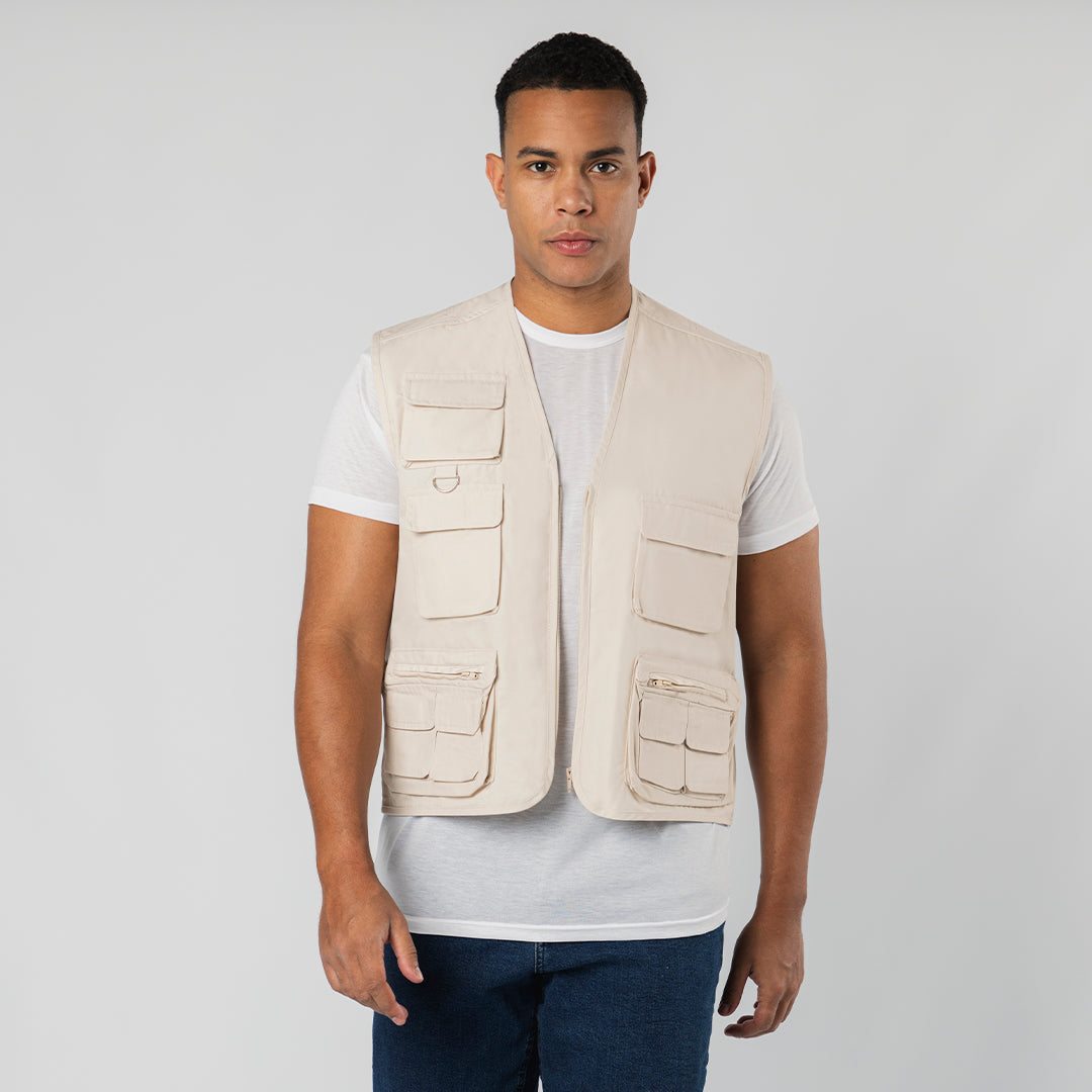 Gilet Soviet Multi-Poches Résistant
