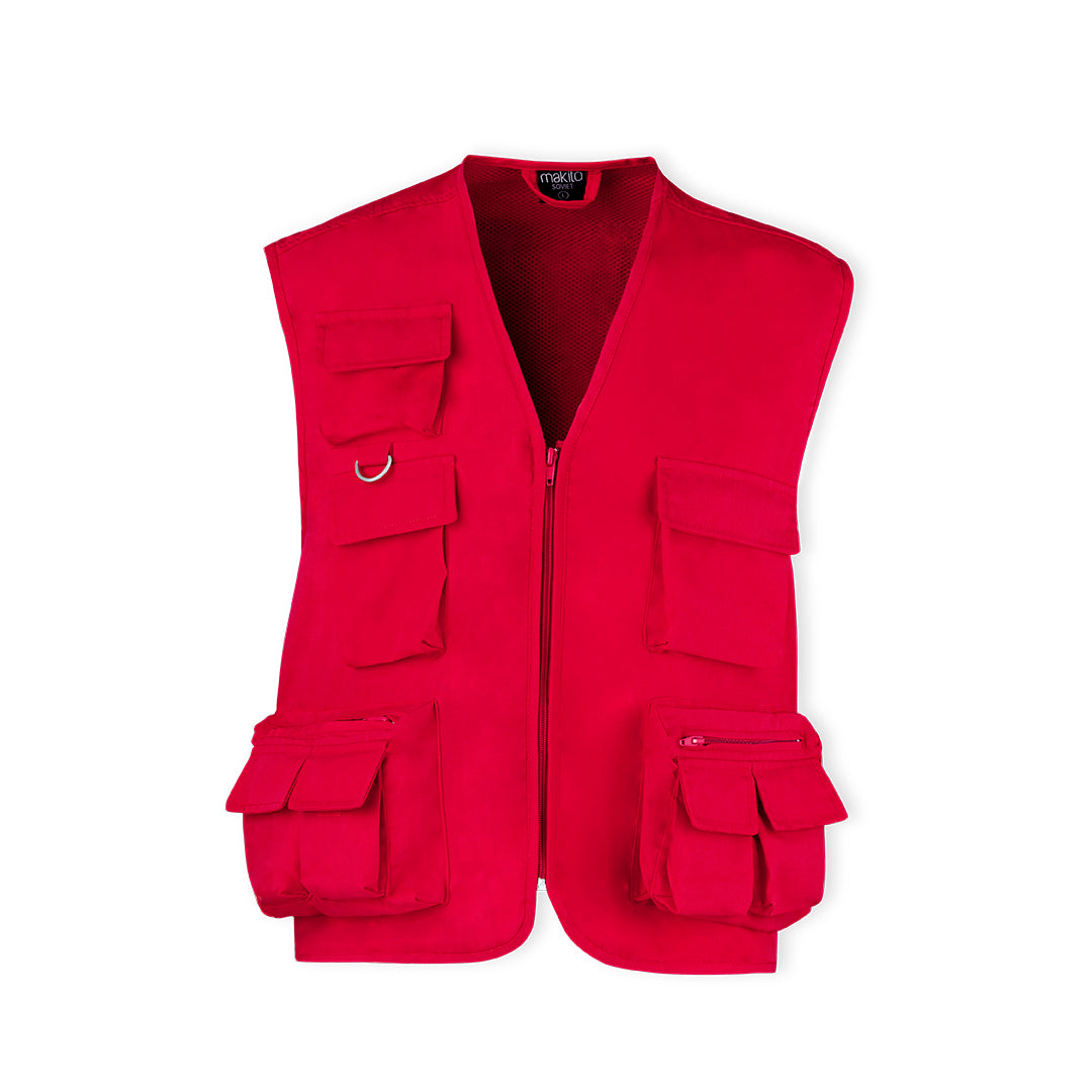 Gilet Soviet Multi-Poches Résistant
