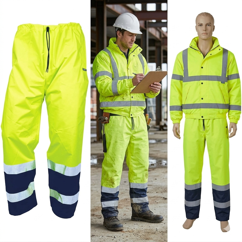 Pantalon De Pluie Haute Visibilité