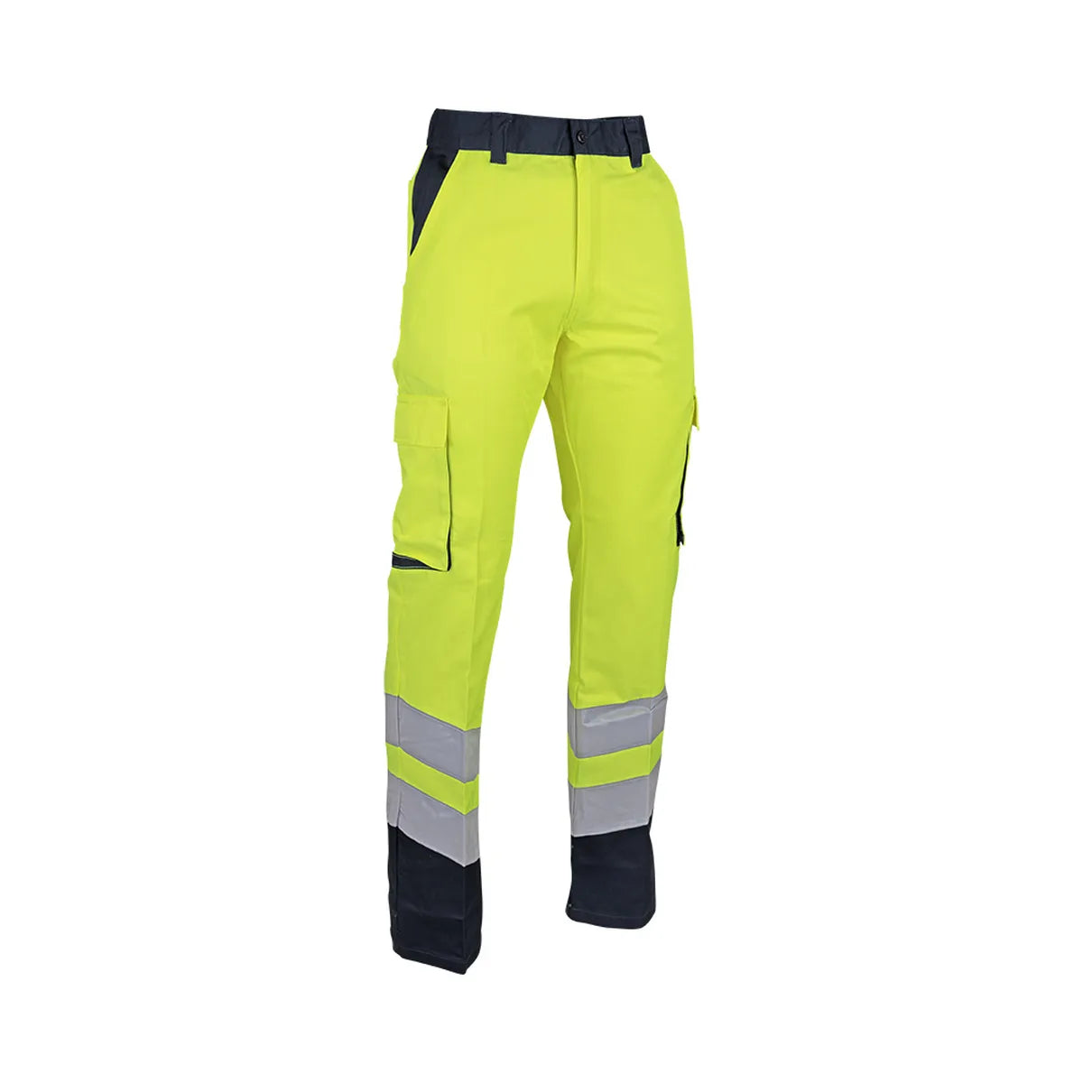 Pantalon HV Jaune – zéro métal