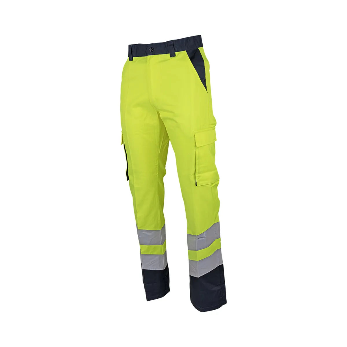 Pantalon HV Jaune – zéro métal