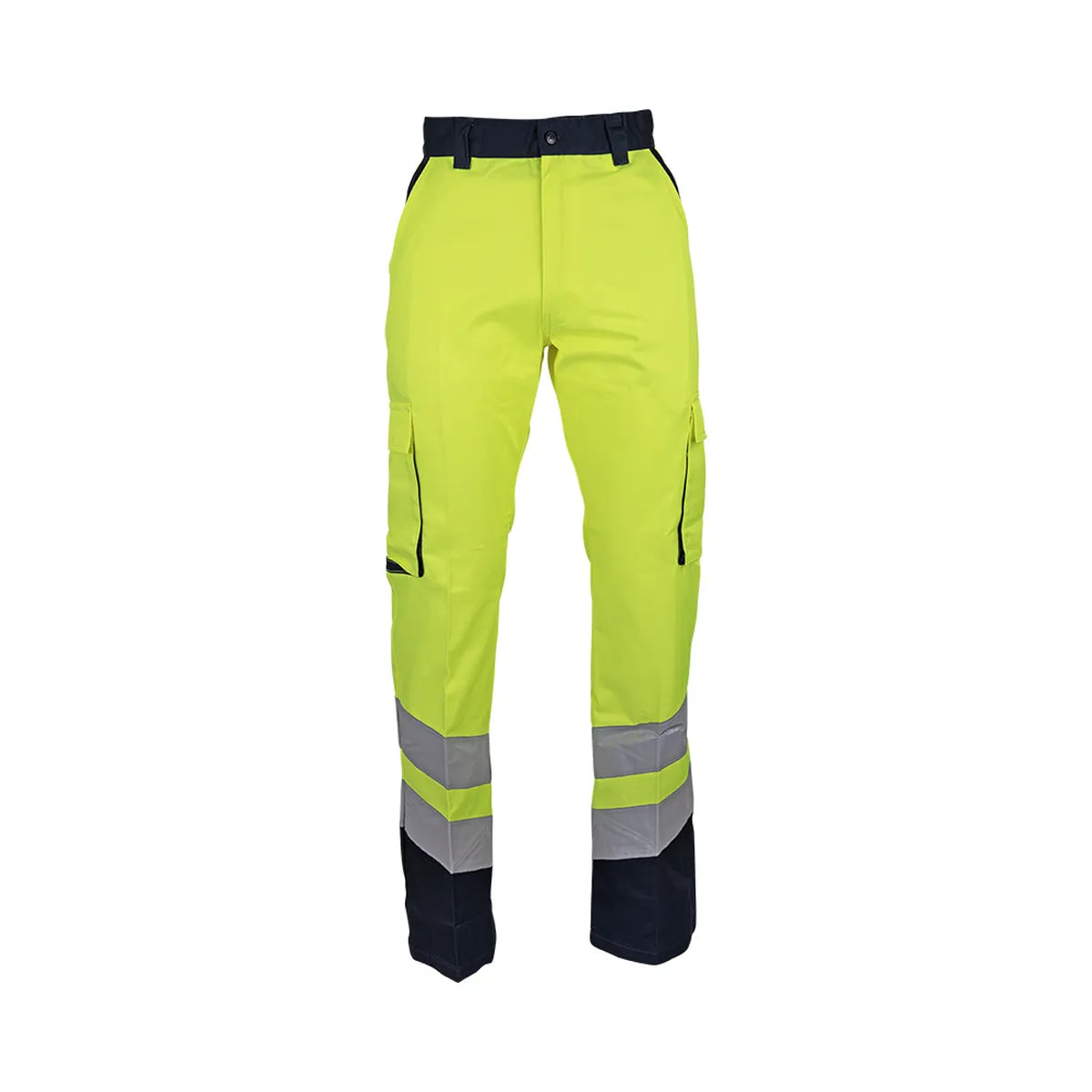 Pantalon HV Jaune – zéro métal