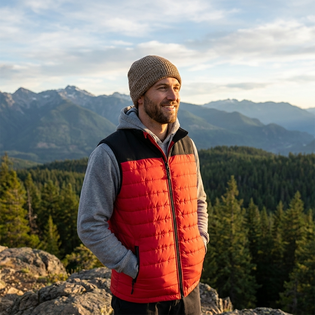 Veste Sans Manche Imperméable Unisexe Bordy
