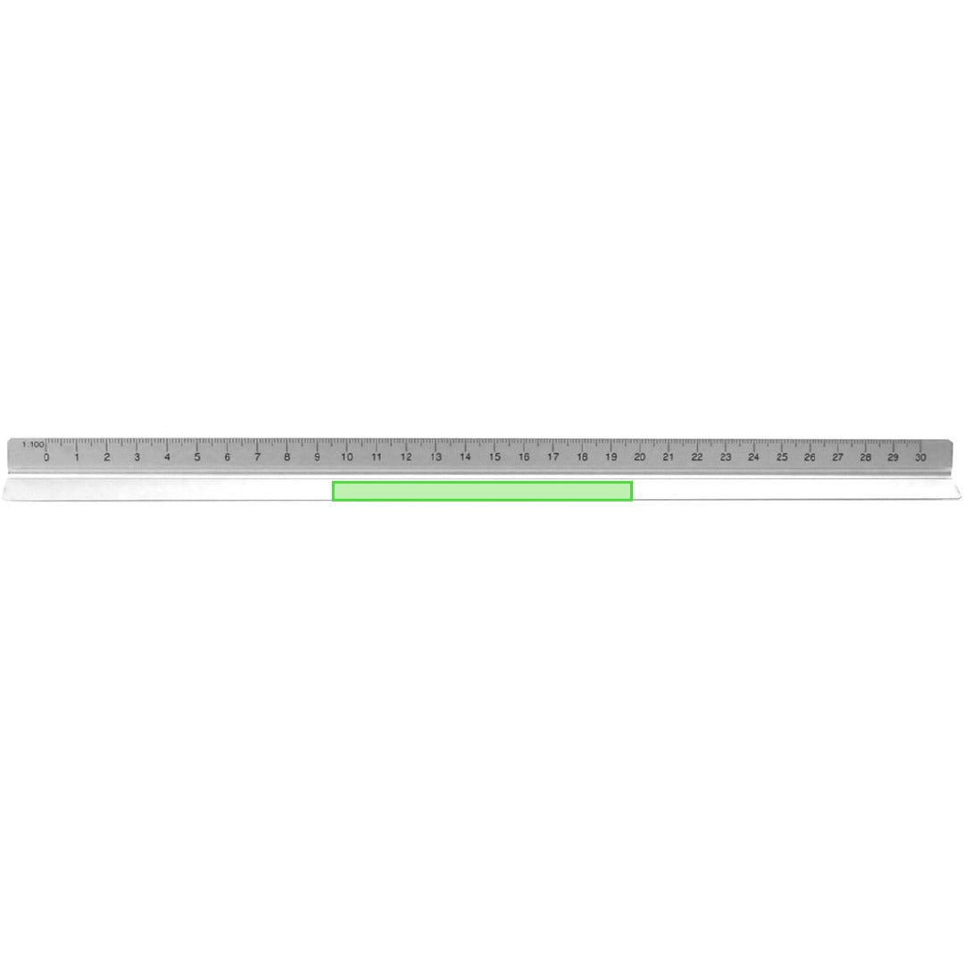Règle En Aluminium Thirty 30 cm