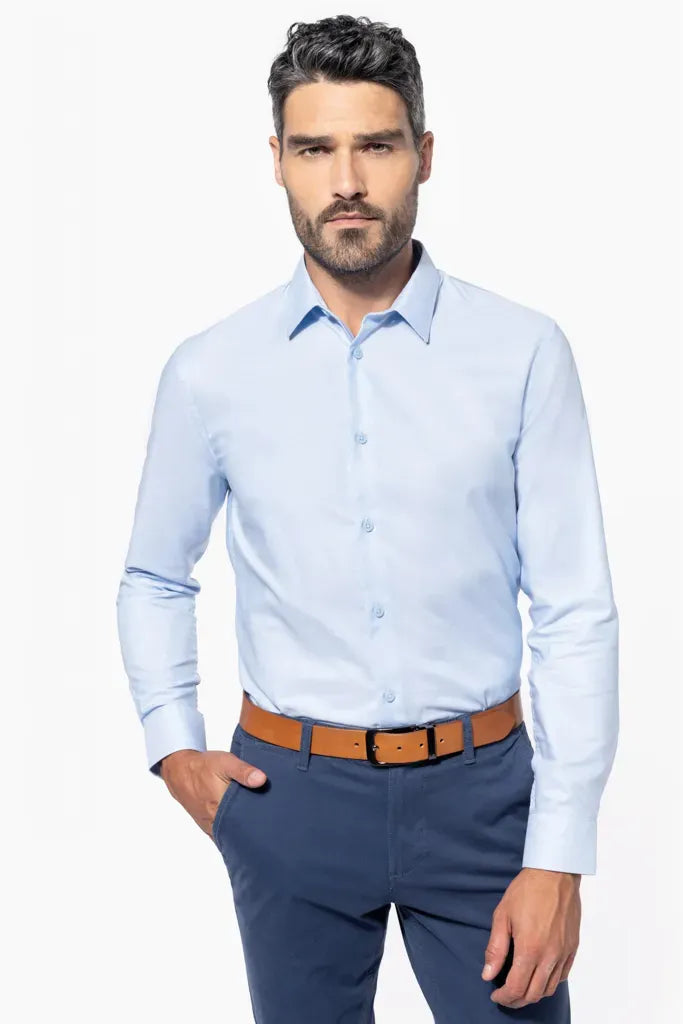 Chemise Oxford Manche Longue  Homme